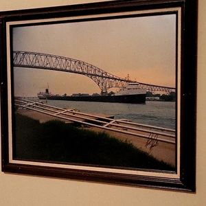 Picture Of Blue Water Bridge (Vintage)....Single Bridge...$85.00
